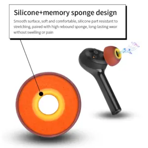 Foam Ear Tips for Xiaomi, Huawei, Sennheiser 10 S1babe117aaf44764b71e62975beb65b8E