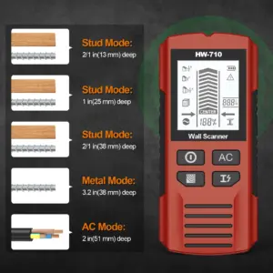 HW-710 Handheld Metal and AC Wire Detector