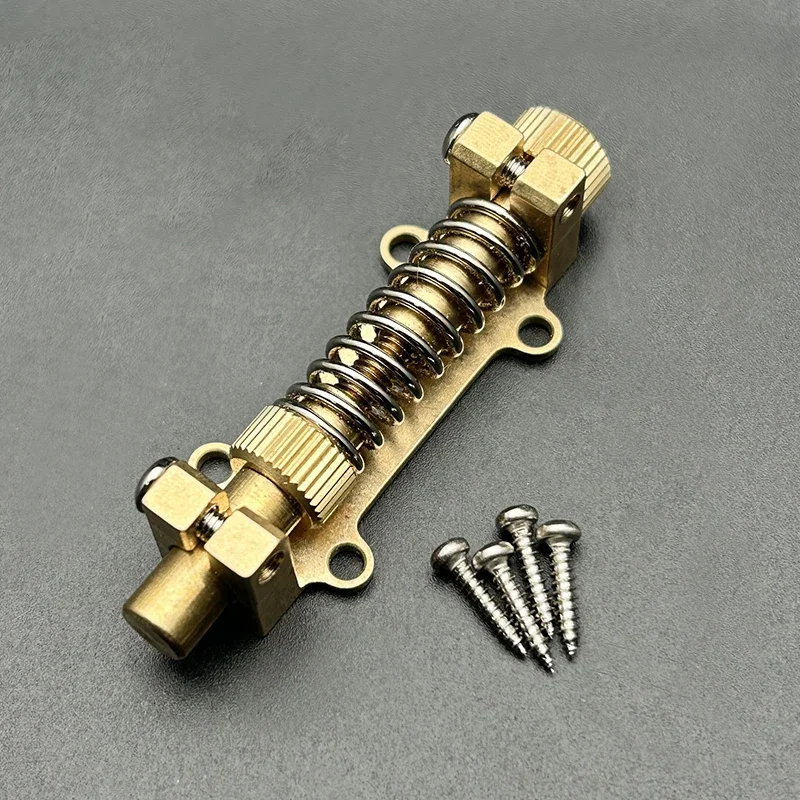 Brass Guitar Tremolo Stabilizer Stopper 45x11mm 6 Brass Guitar Tremolo Stabilizer Stopper 45x11mm - Image 6