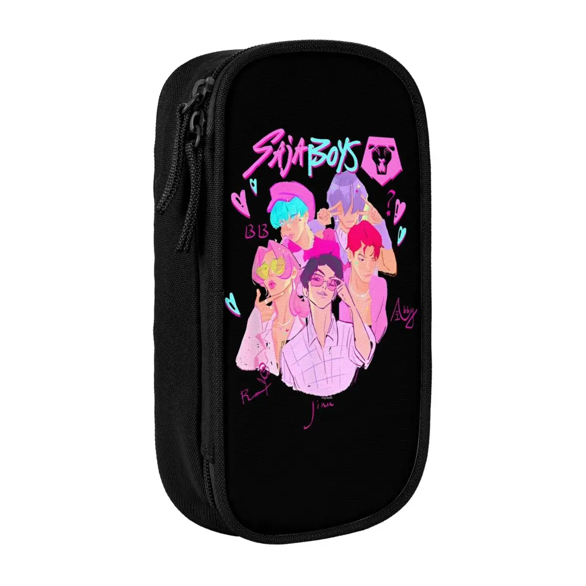 Kpop Demon Hunters Pencil Case in Pink 16 Kpop Demon Hunters Pencil Case in Pink - Image 16