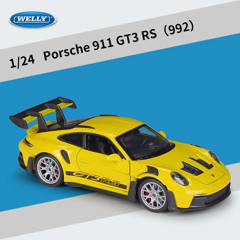 Porsche 911 GT3 RS 992 1:24 Diecast Model 7 Porsche 911 GT3 RS 992 1:24 Diecast Model - Image 7