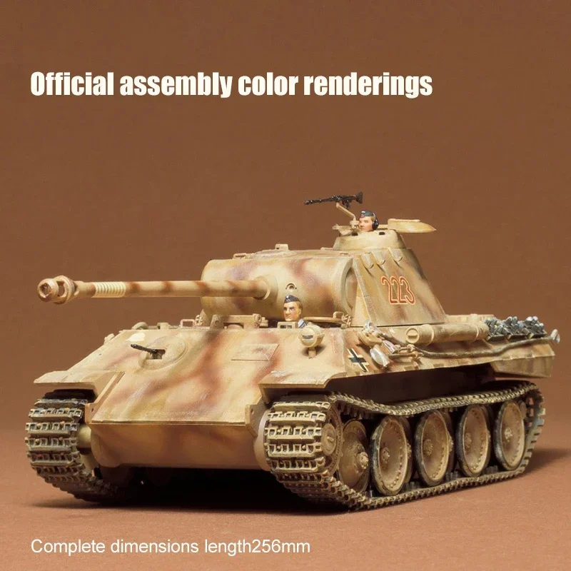 TAMIYA 1/35 Panther Model Kit Sd.kfz.171 Ausf.A 2 TAMIYA 1/35 Panther Model Kit Sd.kfz.171 Ausf.A - Image 2