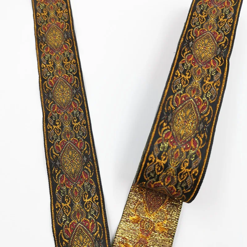 Vintage Ethnic Embroidery Ribbon 33mm 7 Meters 43 Vintage Ethnic Embroidery Ribbon 33mm 7 Meters - Image 43