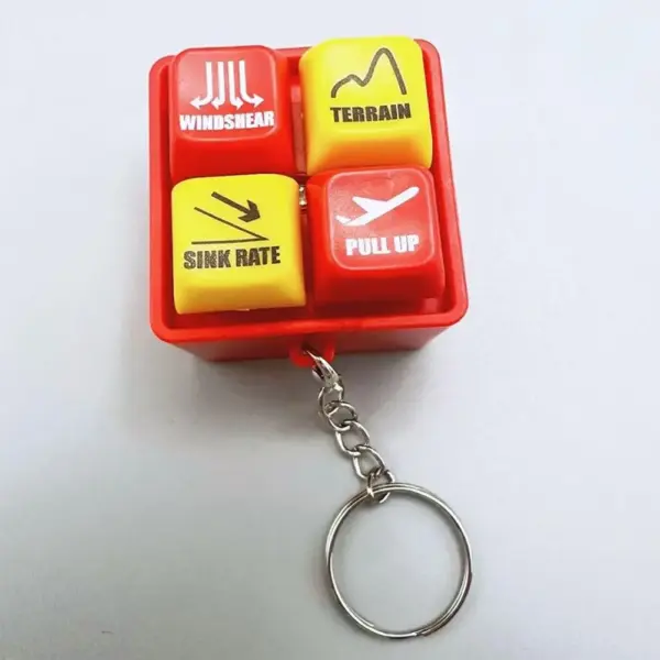 Boeing 737 Aural Warning Simulator Keychain - Image 2