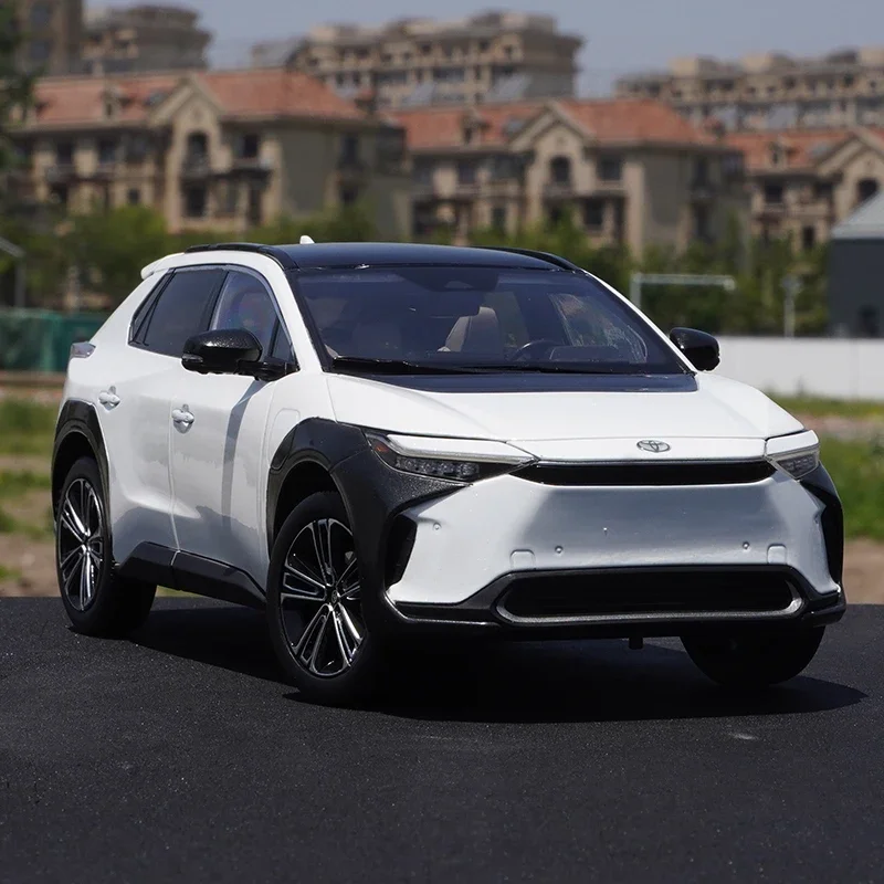 1:18 Metallic Dark Gray Toyota BZ4X Model Car 2 1:18 Metallic Dark Gray Toyota BZ4X Model Car - Image 2