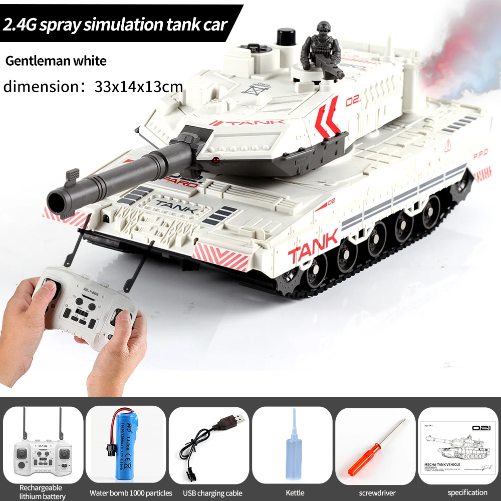 2.4G Remote Control Simulation Tank Model TCS10 9 2.4G Remote Control Simulation Tank Model TCS10 - Image 9