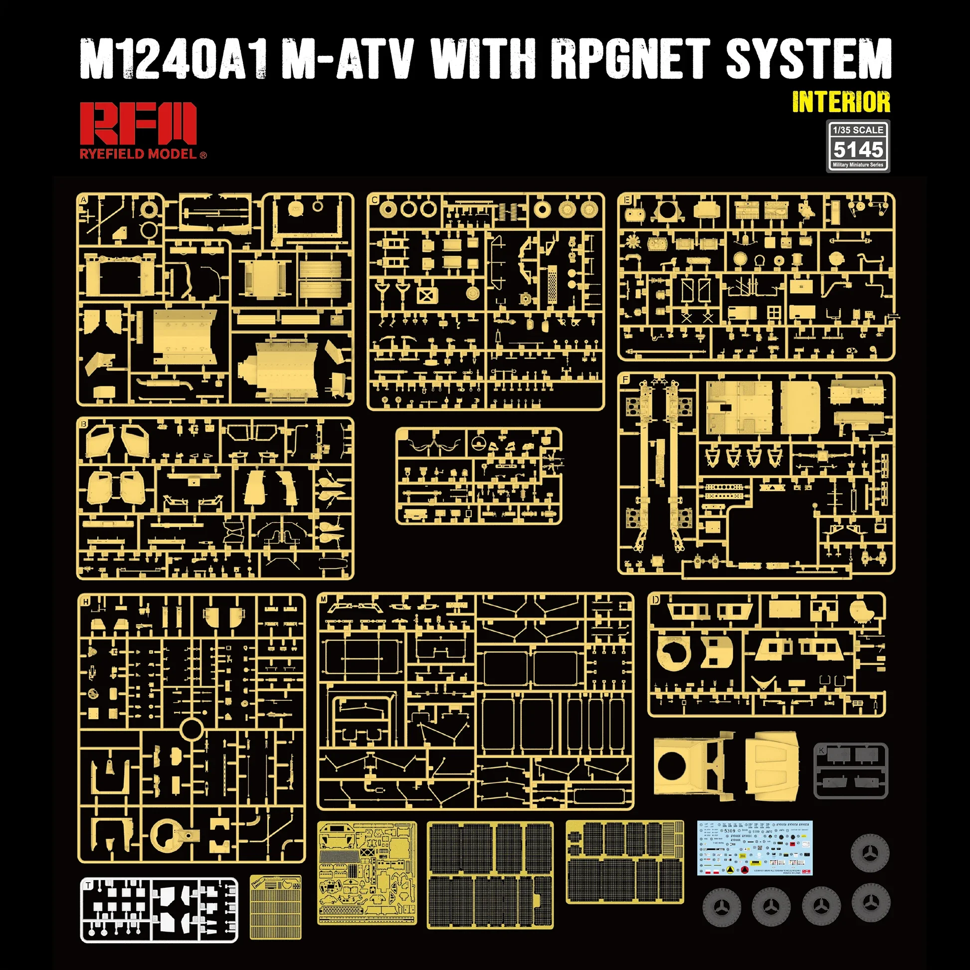 RM-5145 M-ATV Model Kit 1:35 Scale Assembly 2 RM-5145 M-ATV Model Kit 1:35 Scale Assembly - Image 2