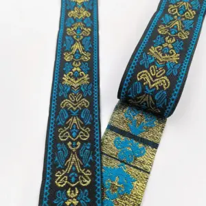 Vintage Ethnic Embroidery Ribbon 33mm 7 Meters 115 S1f4036dd2e4745959a99480898bef235W