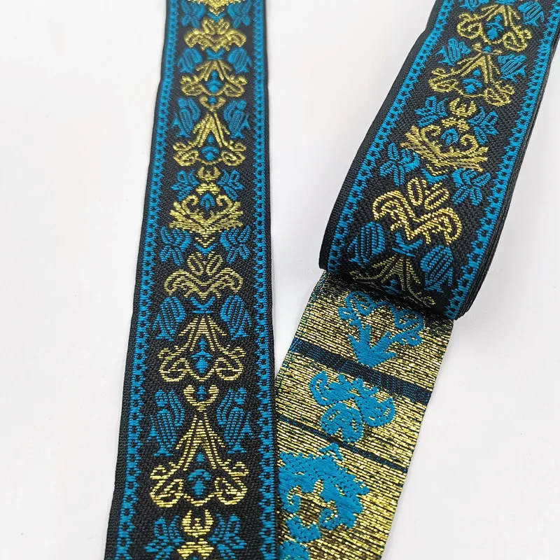Vintage Ethnic Embroidery Ribbon 33mm 7 Meters 58 Vintage Ethnic Embroidery Ribbon 33mm 7 Meters - Image 58