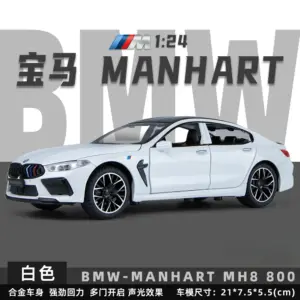 BMW M8 MH8 800 1:24 Diecast Model Car 28 S1f72465d63a34e30a407bc9b527307c7O