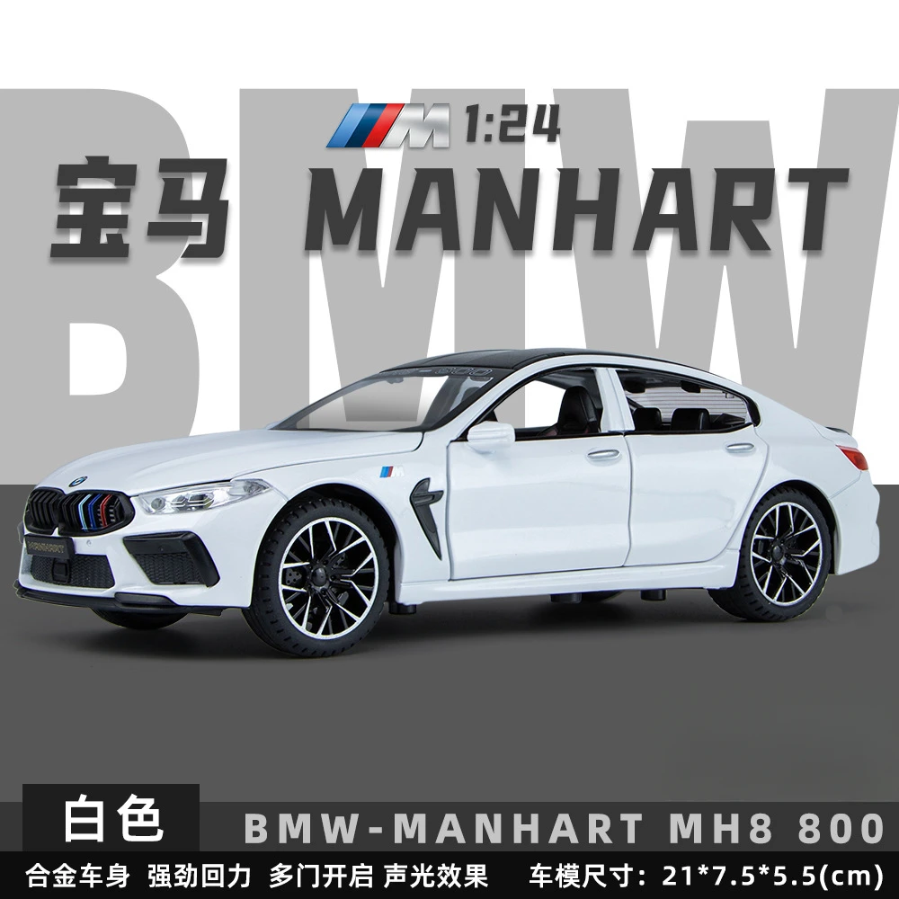 BMW M8 MH8 800 1:24 Diecast Model Car 14 BMW M8 MH8 800 1:24 Diecast Model Car - Image 14
