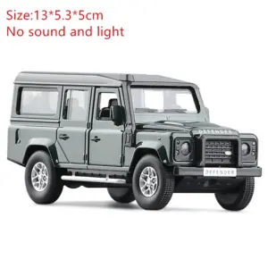 1:32 Orange Land Rover Defender Diecast Model 22 S1f9271afd54947898371161c86cfbb4cE