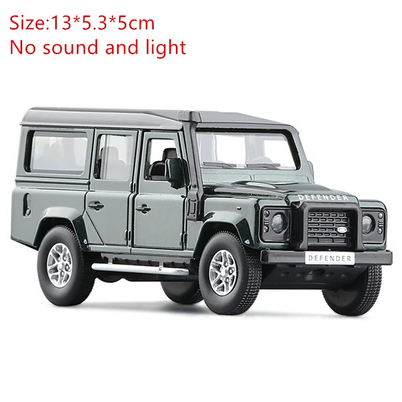 1:32 Orange Land Rover Defender Diecast Model 8 1:32 Orange Land Rover Defender Diecast Model - Image 8
