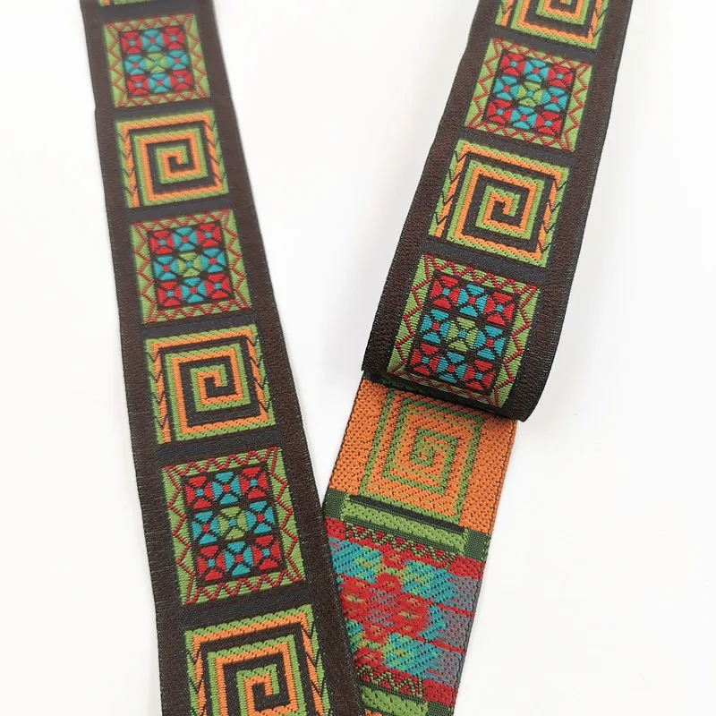 Vintage Ethnic Embroidery Ribbon 33mm 7 Meters 56 Vintage Ethnic Embroidery Ribbon 33mm 7 Meters - Image 56