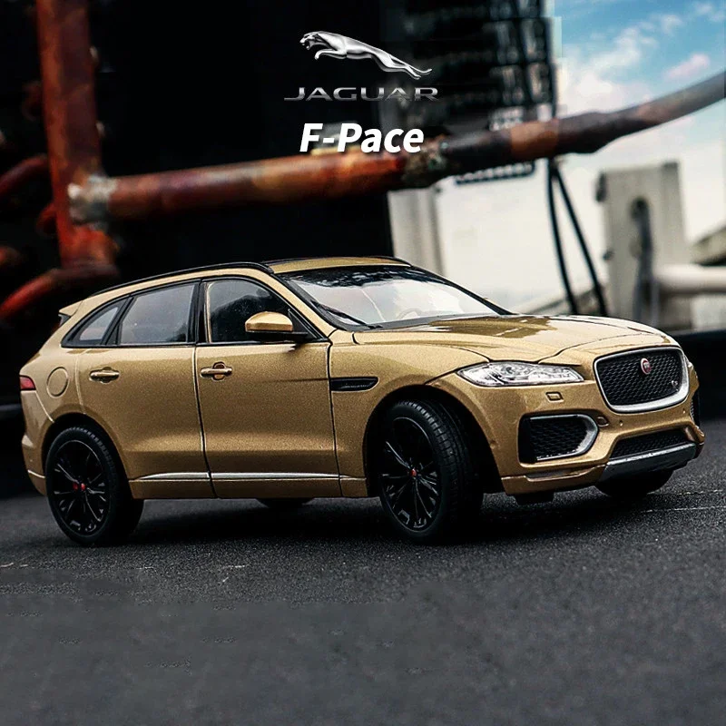 WELLY 1:24 Jaguar F-PACE Red Diecast Model 2 WELLY 1:24 Jaguar F-PACE Red Diecast Model - Image 2