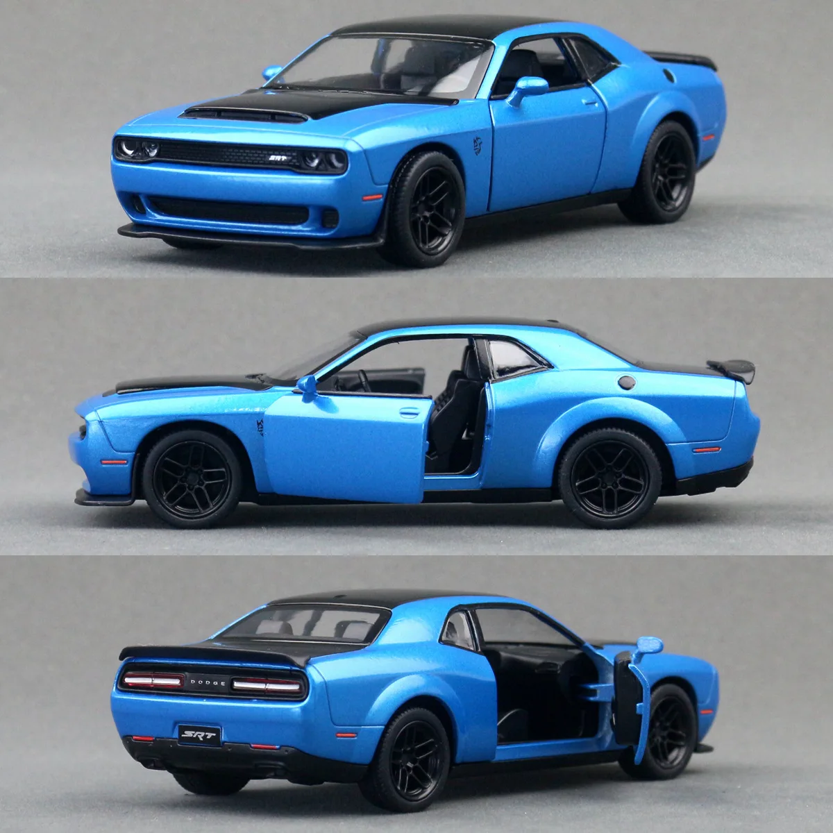 1:40 Scale Diecast Dodge Challenger SRT Hellcat 4 1:40 Scale Diecast Dodge Challenger SRT Hellcat - Image 4