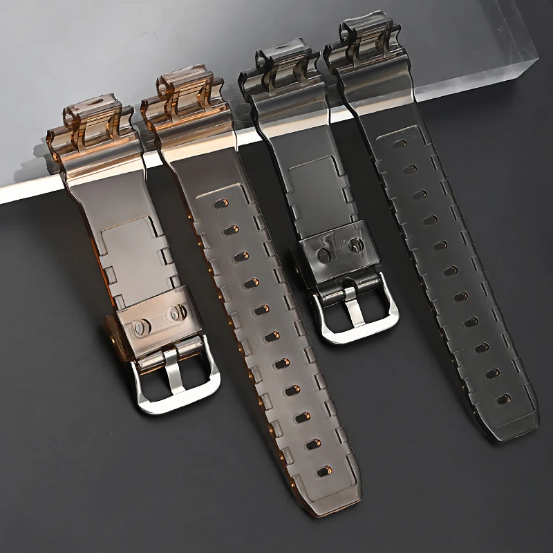 Transparent Purple Silicone Strap for G-Shock 5 Transparent Purple Silicone Strap for G-Shock - Image 5