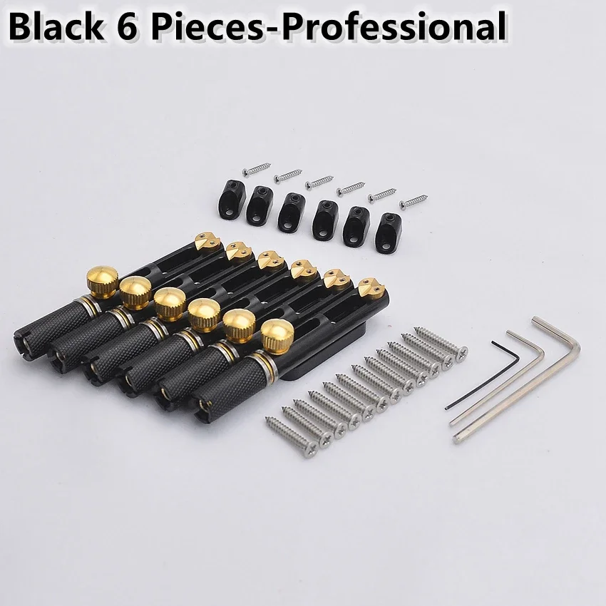 Steel Bridges for Fanned Fret Guitars 11 Steel Bridges for Fanned Fret Guitars - Image 11