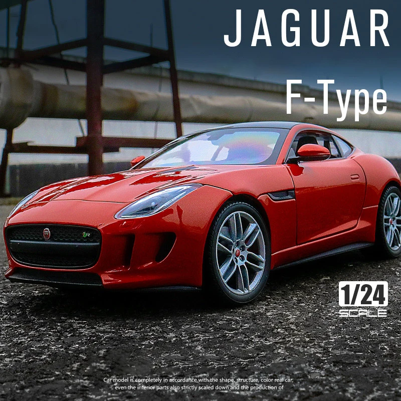 WELLY 1:24 Jaguar F-Type Coupe Diecast Model 7 WELLY 1:24 Jaguar F-Type Coupe Diecast Model - Image 7