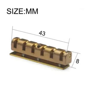 Brass Roller Nut for 6-String Les Paul/SG 7 S21bb135fbe6c4cf296828c036be48878L