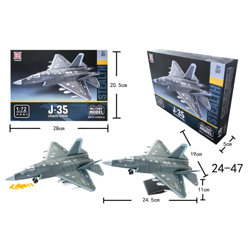 1:100 Scale F-14 Tomcat Model Kit 3 1:100 Scale F-14 Tomcat Model Kit - Image 3