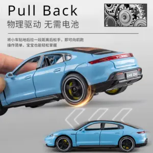 1:32 Scale Porsche Taycan Diecast Model Car 11 S22001735f1bc4e67857980ccc5219b5cT