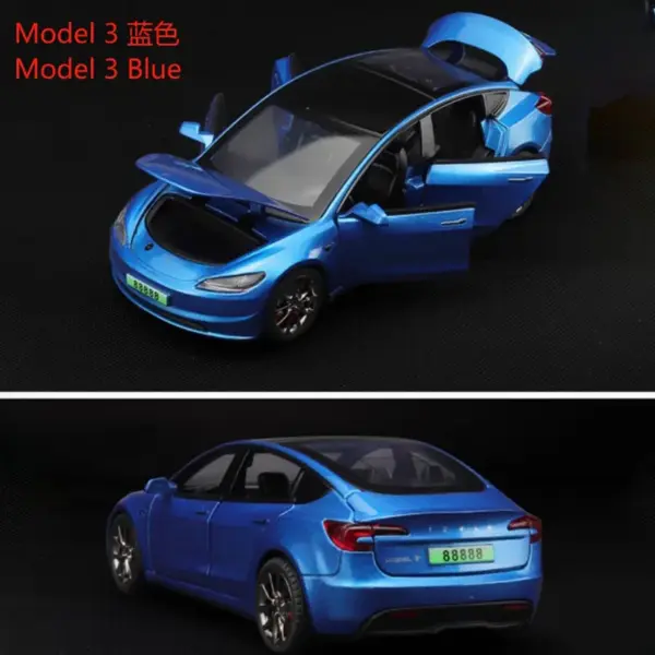 Diecast Model 3 1/32 Scale Red Collectible - Image 7