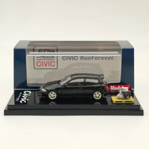 1/64 Diecast Honda Civic EG6 Model Black 17 S2268ff57c5bc454e86fa839d060c6f97T