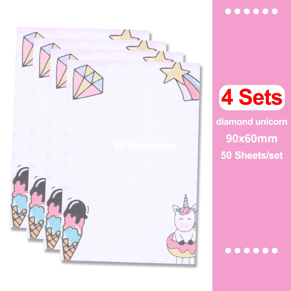 Rainbow Unicorn Memo Pad with 50 Sheets 16 Rainbow Unicorn Memo Pad with 50 Sheets - Image 16