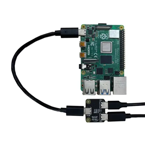 USB Type-C Power Splitter for Raspberry Pi 4/5 - Image 2