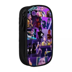 Kpop Demon Hunters Pencil Case in Pink 51 S227ec4b1d8154ba4925fa94f04239a8eo