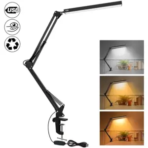Dimmable 10W LED Desk Lamp with Clamp 12 S233394b9a9b7494392e5bdb8a29429f79