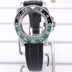 40mm Waterproof Watch Case with Rubber Strap 33 S23478a01b7bd4385a75fcdd921f3eae4E
