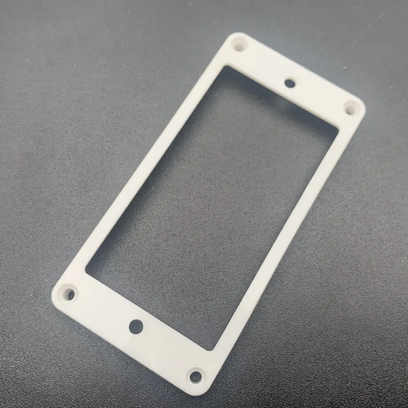 Slanted Plastic Pickup Ring Set for LP Guitars 2 Slanted Plastic Pickup Ring Set for LP Guitars - Image 2