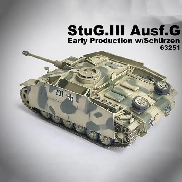 1/72 Scale Stug III Ausf. G Plastic Model - Image 3