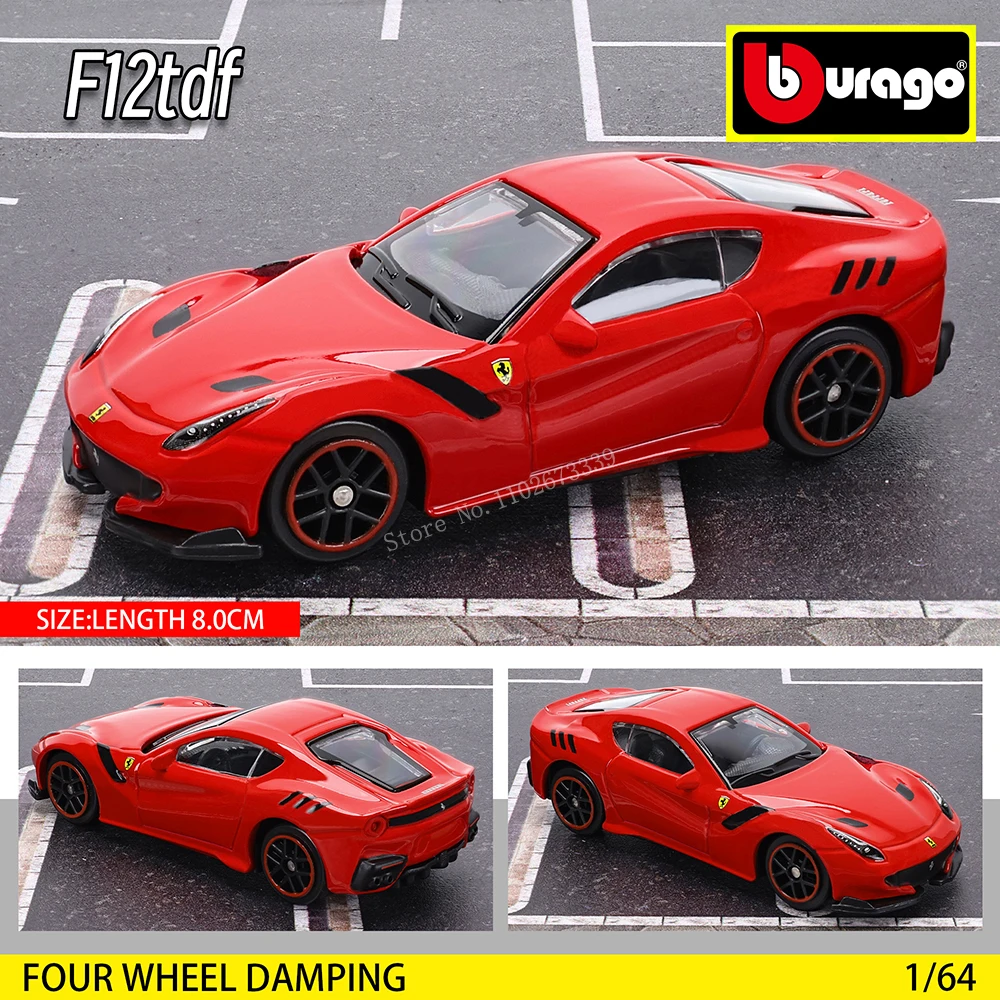 Bburago Ferrari 812 Competizione Model 1:64 Scale 15 Bburago Ferrari 812 Competizione Model 1:64 Scale - Image 15