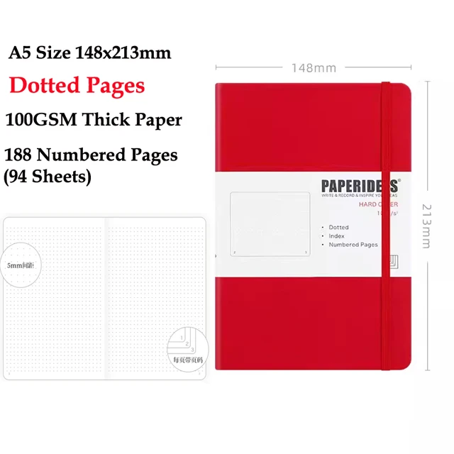 23 Colors A5 Dotted Notebook Journal 25 23 Colors A5 Dotted Notebook Journal - Image 25
