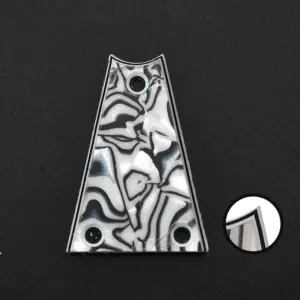 Grey Pearl Triangle Guitar Truss Rod Cover 42.5mm 11 S23b1649fca1f4771beea1e34c5c3a3c6V 6