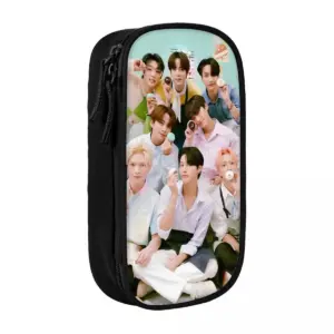Kpop Star Singer Idol Pencil Case Black/Pink/Blue 15 S23e44a43763c4b399f61431f2ff6669dI