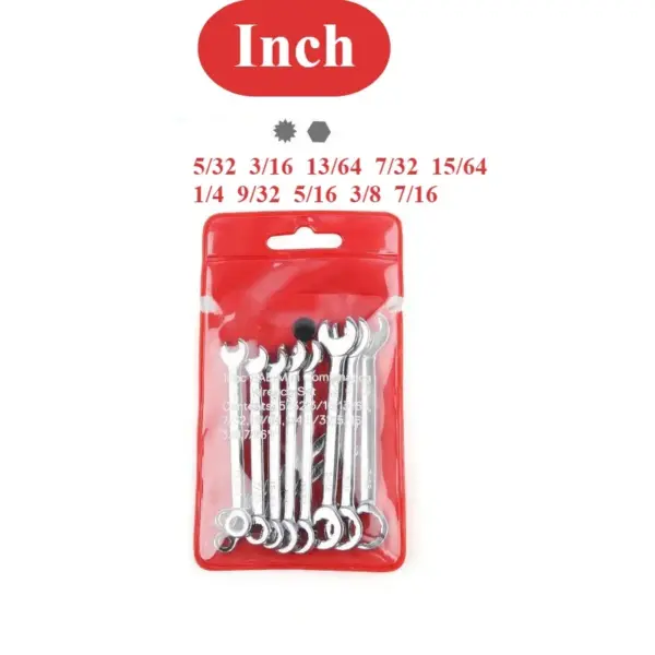 10-Piece Mini Open-End Wrench Set 4-11mm - Image 7