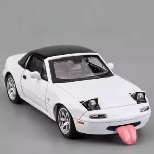 1:32 Mazda MX-5 Diecast Model Pink with LED 15 S23f0d18a423242df8a075afe7a4a313d3