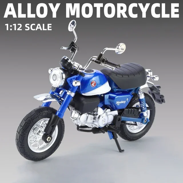1:12 Honda Monkey 125 Die-Cast Motorcycle Model 8 1:12 Honda Monkey 125 Die-Cast Motorcycle Model - Image 8