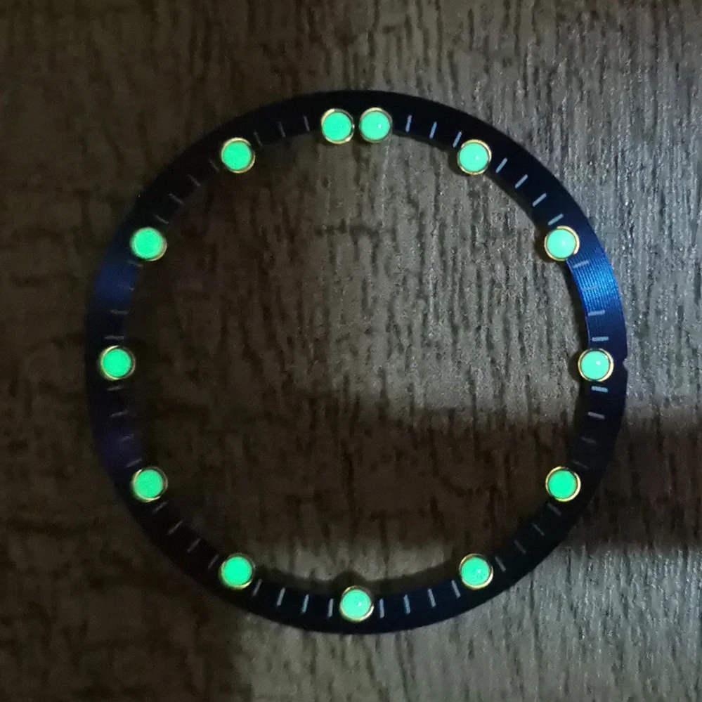 Black Stainless Steel Watch Dial Ring 28.5mm 3 Black Stainless Steel Watch Dial Ring 28.5mm - Image 3