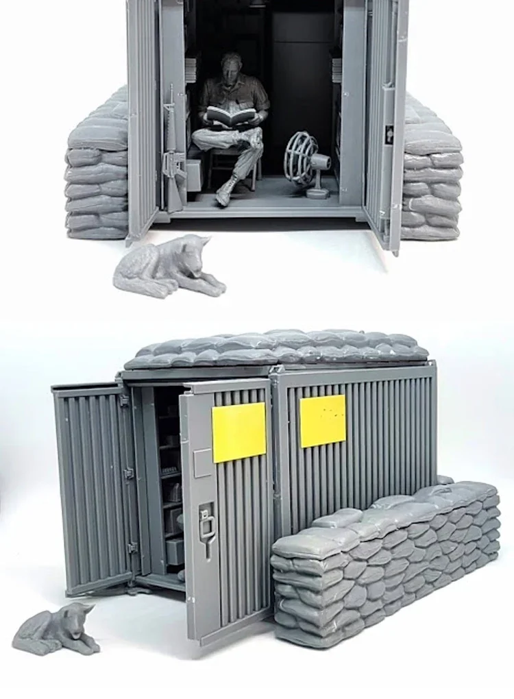 Gecko Model 1/35 Vietnam Mini Shop Kit 9 Gecko Model 1/35 Vietnam Mini Shop Kit - Image 9