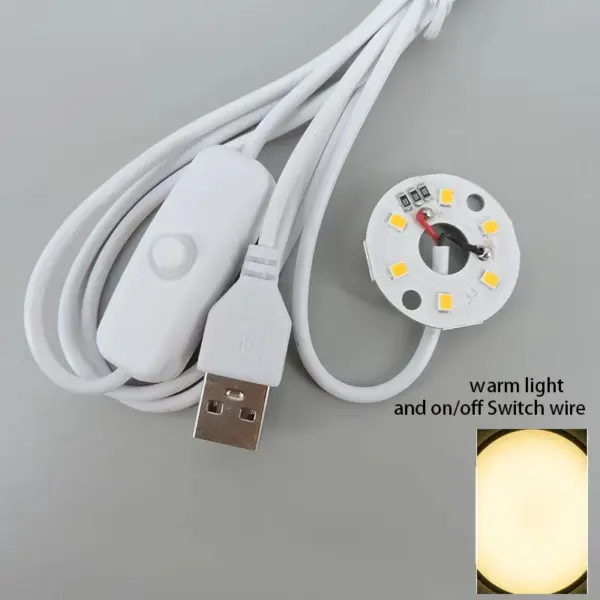 USB LED Desk Lamp with Dimmer Switch - Image 3