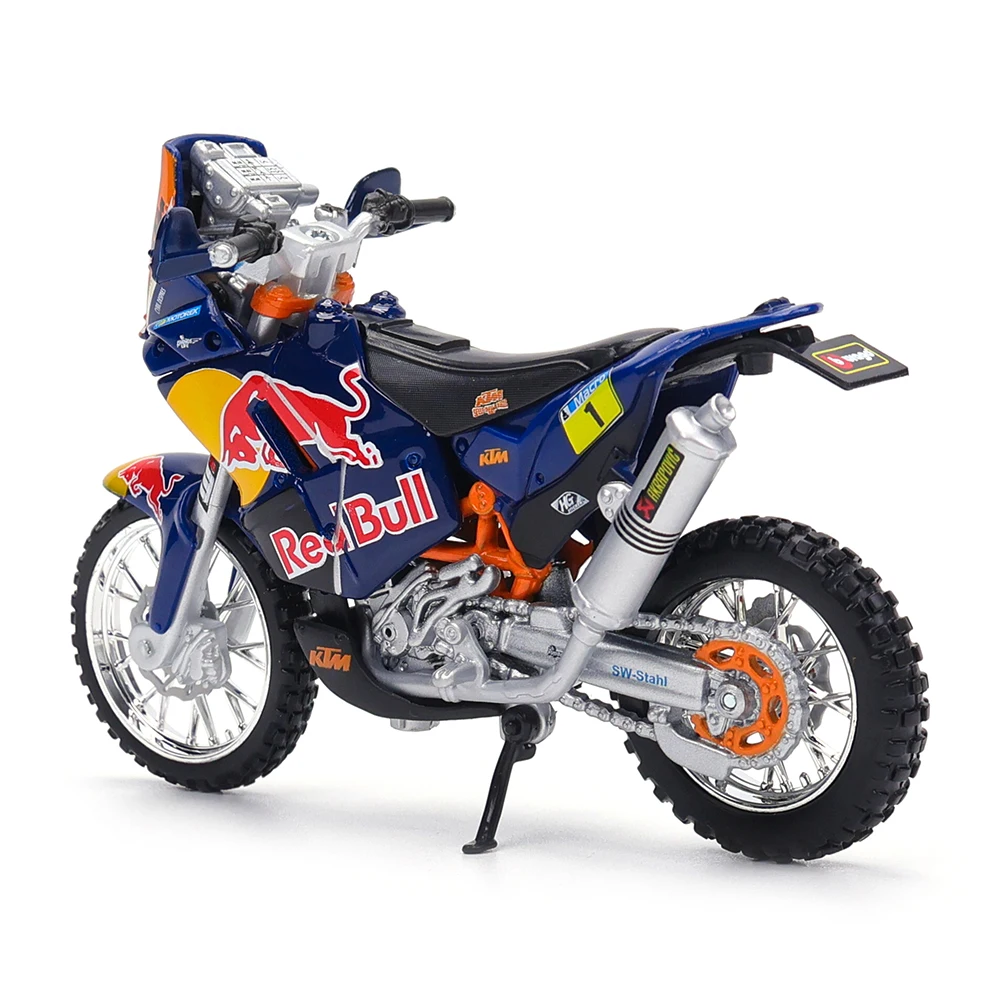 Bburago 1:18 KTM 450 Rally & SX-F Model 2 Bburago 1:18 KTM 450 Rally & SX-F Model - Image 2