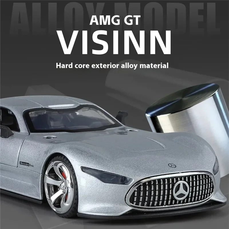 Mercedes-Benz Vision GT 1:32 Scale Diecast Model 4 Mercedes-Benz Vision GT 1:32 Scale Diecast Model - Image 4