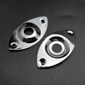 Metal Cat Eye Jack Plates for Electric Bass Guitar 8 S2759bfba9aee4f869b2164a1dfd0b51as