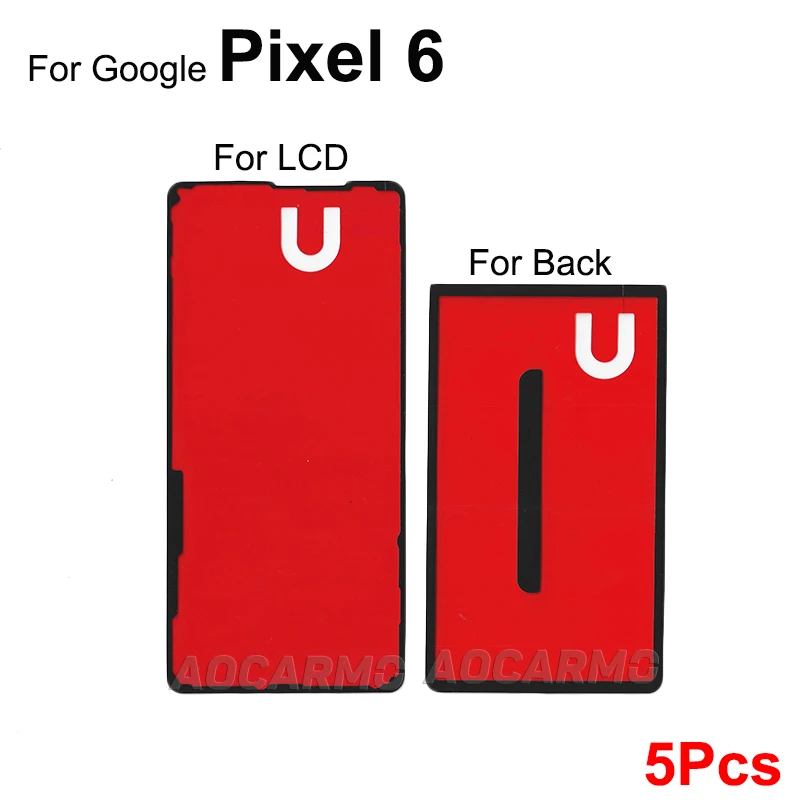 5Pcs Adhesive Stickers for Google Pixel 6/7 Series 5 5Pcs Adhesive Stickers for Google Pixel 6/7 Series - Image 5