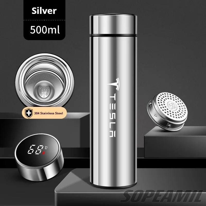 Tesla Thermos Mug with Temperature Display 11 Tesla Thermos Mug with Temperature Display - Image 11